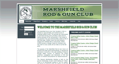 Desktop Screenshot of marshfieldrodandgunclub.com